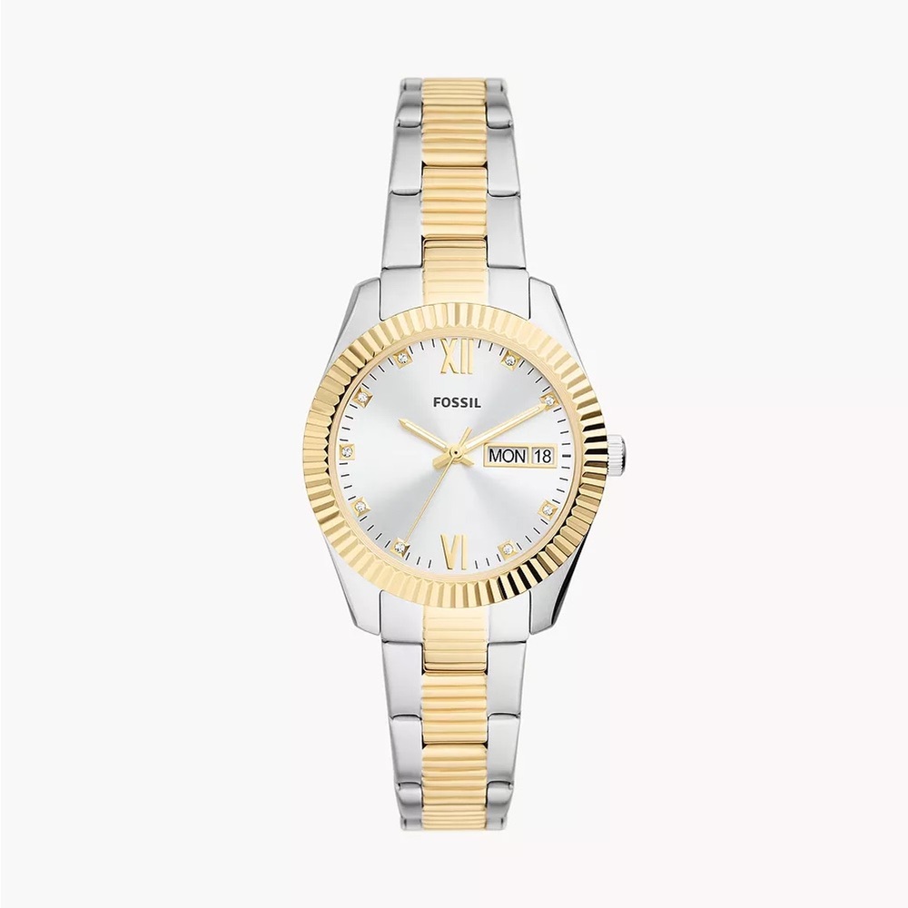 Fossil Gold and Silver Watch